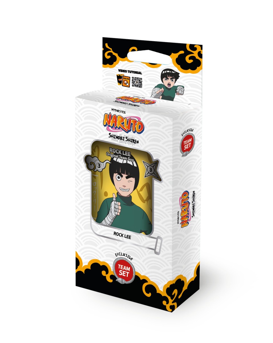 NARUTO MYTHOS TCG TEAMSET ROCK LEE ENG