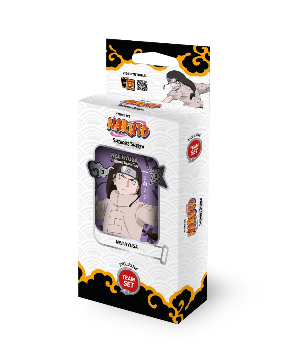NARUTO MYTHOS TCG TEAMSET NEJI HYUGA - ENG