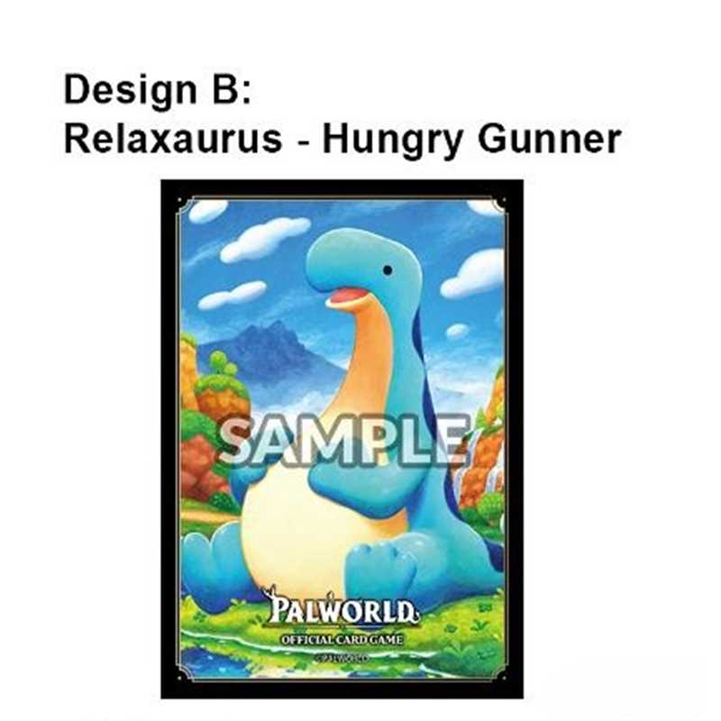 Palworld Card Sleeves Vol.1 Relaxaurus Hungry Gunner ENG