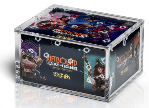 Acrylic Box Protector for Riftbound: League of Legends – Booster Box