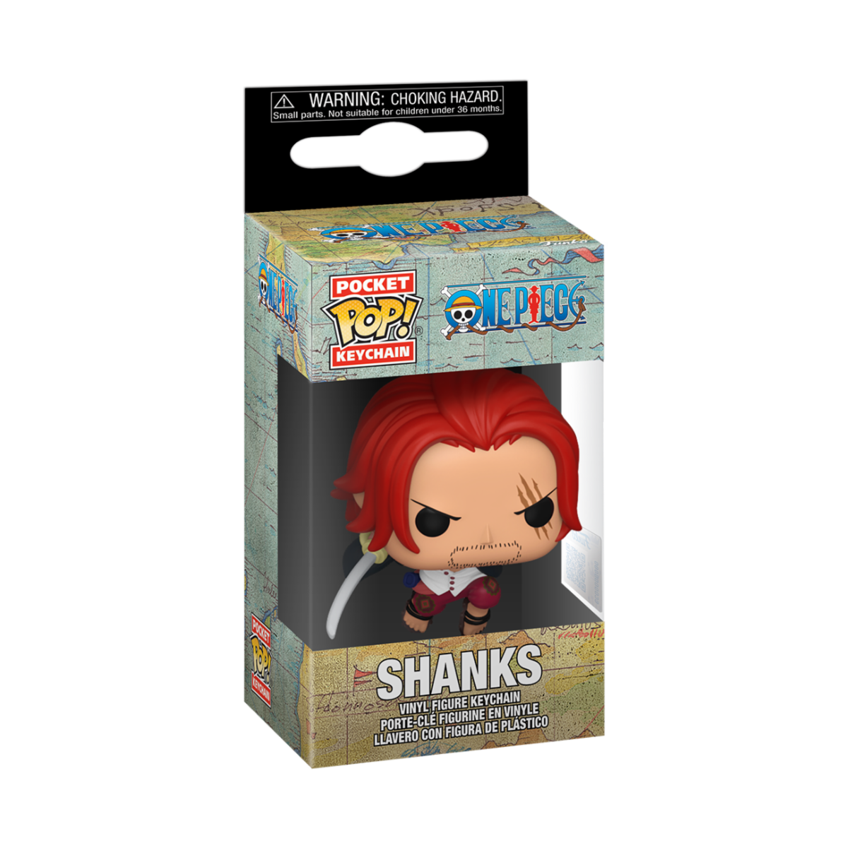 Funko Pocket POP! One Piece – Shanks Keychain 4 cm