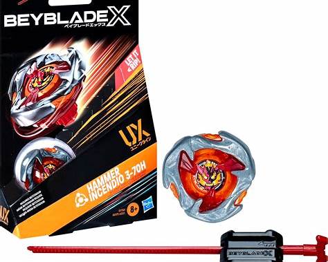 Beyblade X UX – Hammer Incendio 3-70H Starter Pack