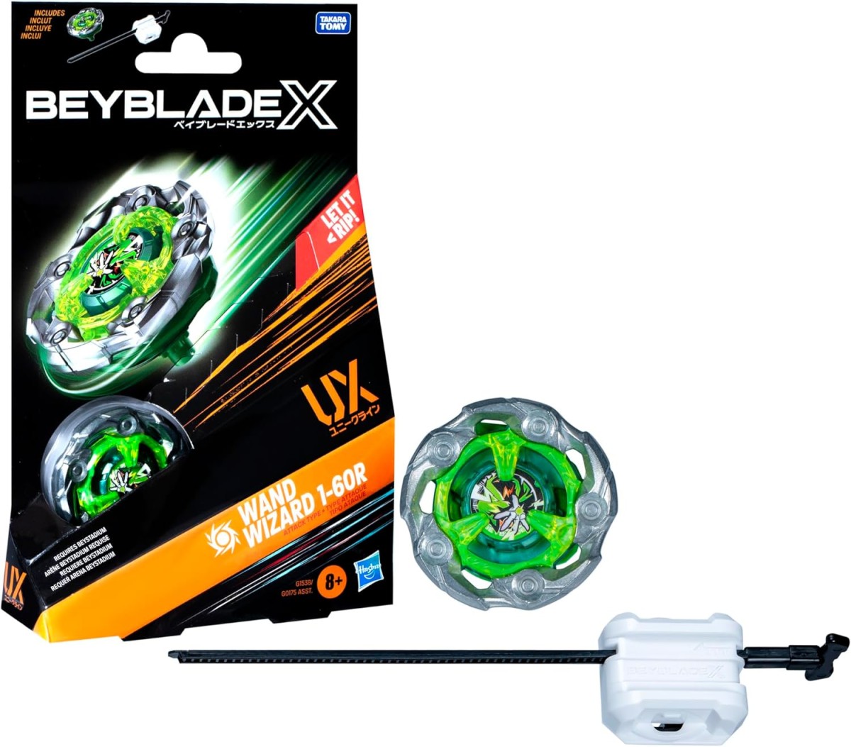 Beyblade X UX – Wand Wizard 1-60R Starter Pack