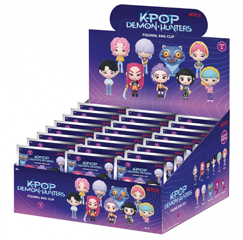 KPop Demon Hunters – 3D Foam Bag Clip Series 1 Blind Bag