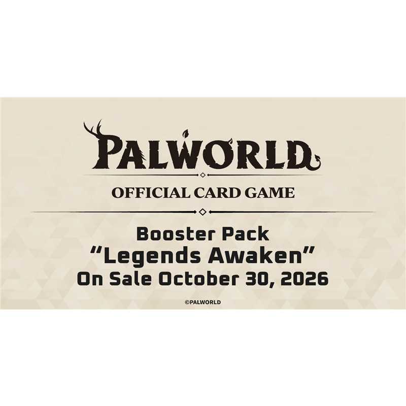 Palworld BP02 Legends Awaken Booster Box ENG