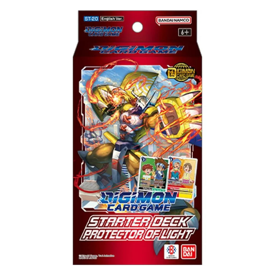 Digimon Card Game – ST-20 Starter Deck: Protettore della Luce