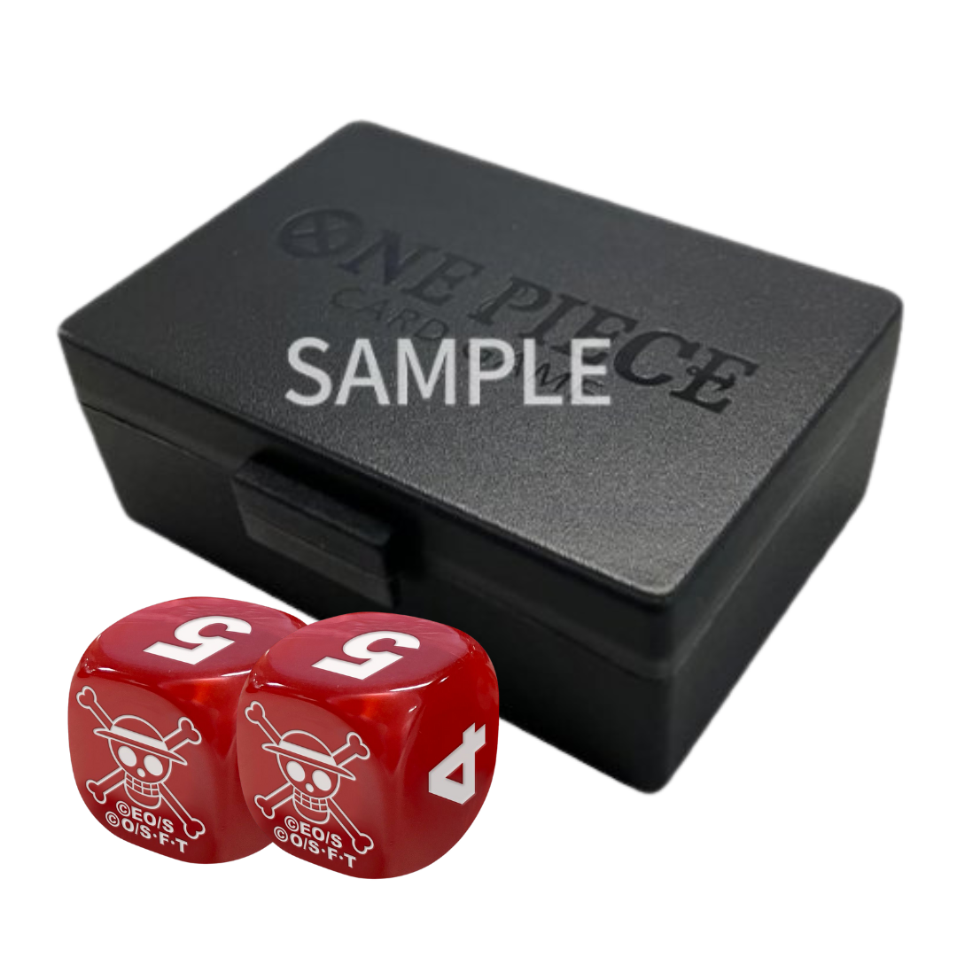 One Piece TCG – Dice & Dice Case Set Originale Bandai [ENG]