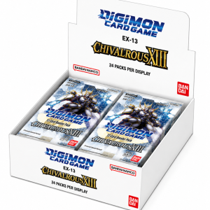 Digimon Card Game EX-13 Chivalrous XIII Display Box (24 Booster Packs) ENG