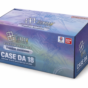 Gundam Card Game Deck Build Box [SC-01] Case (18 Boxes) ENG