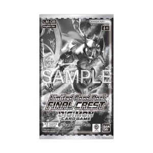 Digimon Card Game Limited Card Pack FINAL CREST LM-08 ENG