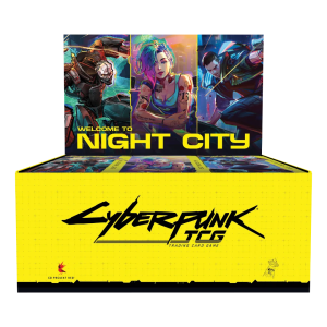 CYBERPUNK TCG - WELCOME TO NIGHT CITY - BOX 24 BUSTE RETAIL - ENG