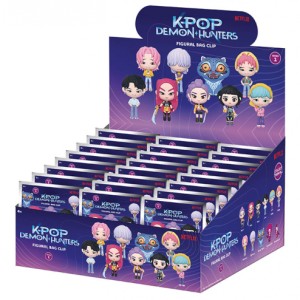 KPop Demon Hunters – 3D Foam Bag Clip Series 1 Blind Bag